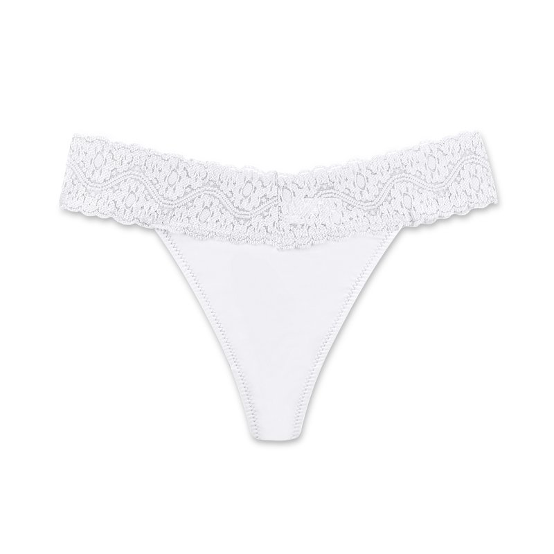 Calcinha fio conforto microfibra - BRANCO