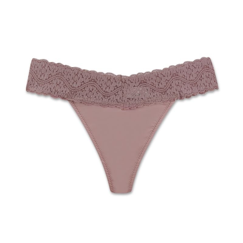 Calcinha fio conforto microfibra - MARROM