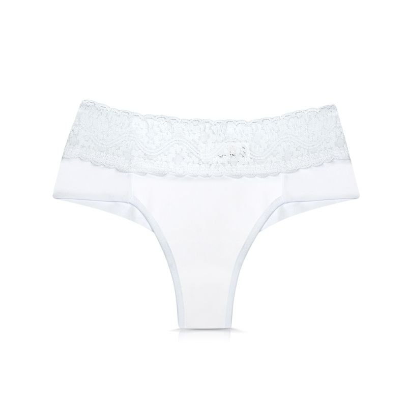 Calcinha fio conforto microfibra - BRANCO